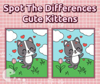 Cute Kittens Spot the Differences